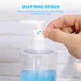 thumbnail image 5 of KAKOWELY 4pcs 500ml Empty Lotion Bottles Containers Plastic Toiletry Bottles Refillable Emulsion Liquid Soap Container Liquid Bottle for Home Travel (Random Pump Color),8.27"X2.36"X2.36", 5 of 5
