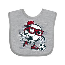 Inktastic Soccer Ball Boys or Girls Baby Bib