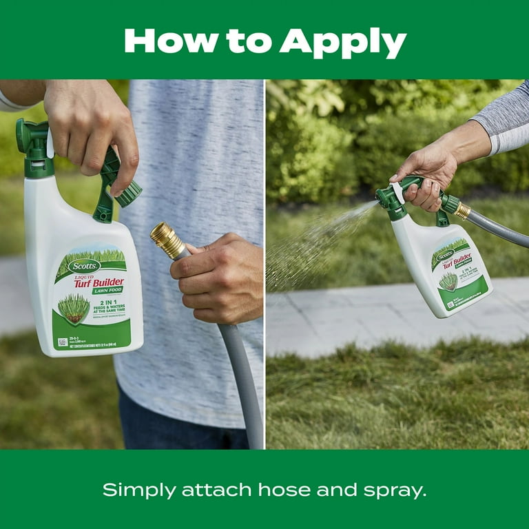 Scotts Liquid Turf Builder 32 oz. Ready to Spray Lawn Food Scotts Liquid Turf Builder 32 oz. Ready to Spray Lawn Food