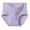 Light Purple, variant on KHONTS Women's Seniors Underwear High Waisted Panties Soft Full Coverage Briefs Tummy Control Underpants Red XL