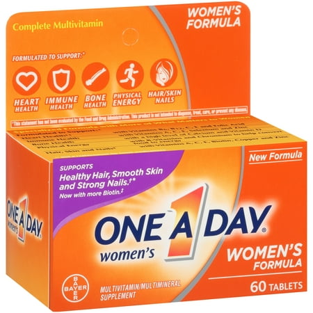 One A Day Women's Multivitamin Supplement Tablets, 60 Count
