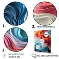 thumbnail image 3 of Designart "Illusory Depth In Multicolor Op Art" Op Art Canvas Art Print, 3 of 7