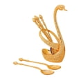 thumbnail image 4 of Juego de Vajilla de postre Sunnimix Cubiertos de Café Decoración Fiesta cucharas de oro, 4 of 8