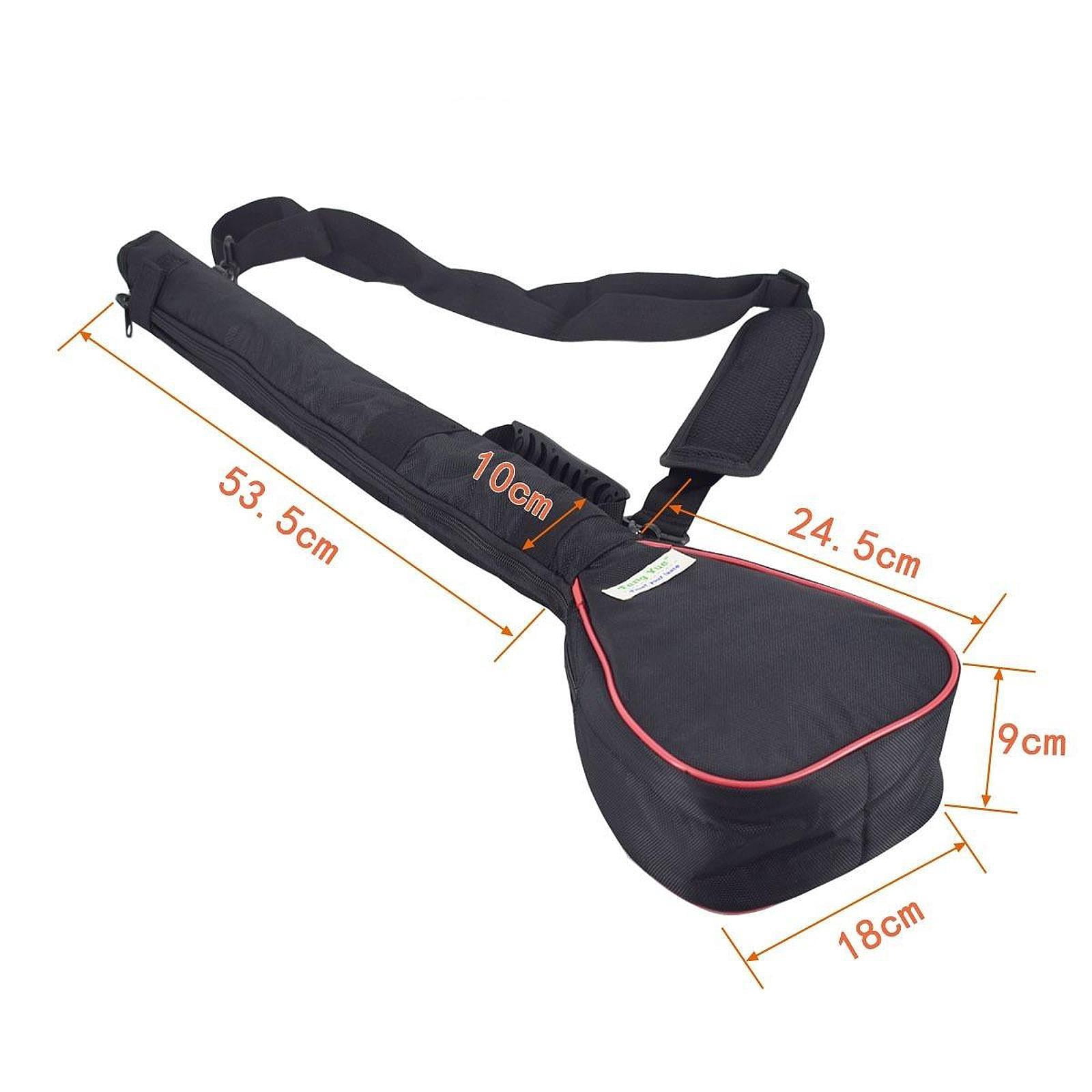 DimyFew Golf Club Bag Adjustable Shoulder Strap Golfer Gift Holds 3 Club Portable Zipper