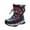 Dark Blue, variant on TAIAOJING Toddler Shoes Children Boots Snow Boots Girls Boys Outdoor Boots Non- Warm Boots Snow Boots Cute Footwear 5-5.5 Years