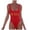 Red-#004, variant on Bride Bathing Suits Bride Swimsuit Letter Print High Cut Backless Bridal Beach Bathing Bridal Party Gift Summer Bathing Suit,Black M