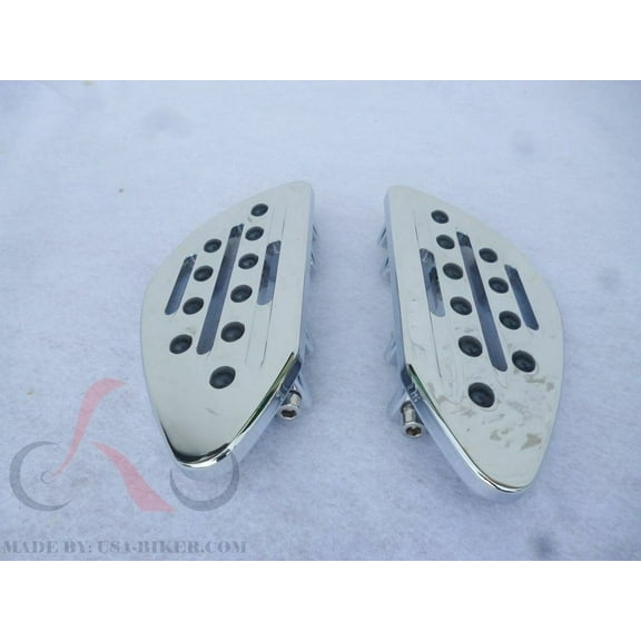 FOOT PEG FLOOR BOARDS PASSENGER FOOTBOARDS REAR 4 HARLEY TOURING ROAD KING GLIDE