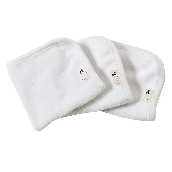 Burt's Bees Baby 3Pack Organic Cotton Washcloths in Cloud