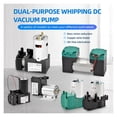 thumbnail image 4 of 12V/24V DC Diaphragm Vacuum Pump, Electric Negative Pressure Suction Vacuum Pump ,Durable Construction, 4 of 7