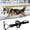 Black, variant on Dog Harness No Pull with 2 Leash Clips, Adjustable Soft Padded, Reflective Oxford No Choke Pet Vest with Easy Control Handle for Large Dogs, Black, XL