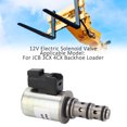 thumbnail image 3 of 12V Solenoid Valve, Metal Solenoid Valve 25/220994 Replacement Part  for 3CX 4CX Backhoe Loader, 3 of 7
