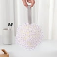 thumbnail image 4 of Vikakiooze Polka Dots Bath Ball Bath Ball Bath Flower Soft Bath Ball Cleaning Product Hanging Bath Ball Holiday Gift, 4 of 6