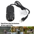 thumbnail image 4 of Bird Bath Deicer, Bird Bath Heater Built In Thermostat 250W 3ft PVC Cable  for Courtyard US Plug 110V, 4 of 7