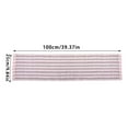 thumbnail image 2 of Extra Long Exfoliating Towel for Back and Body Scrub 10 Inch by 40 Inch Textured Shower Scrub Cloth Deep Exfoliation Removes Dead Skin Cells Unisex Bath Towel with Stripes Durable Fast Drying, 2 of 5