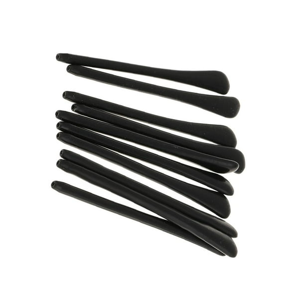 10 Expandable Silic Eyeglasses End Tips Ear SockS Tubes Replacement Black