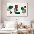thumbnail image 2 of Elephant Stock Emerald And Amber Shapes Wall Art - Horizontal Canvas Wall Art - Living Room Wall Decor - Abstract Canvas - Green And Gray Decor - 48" x 32", 2 of 8