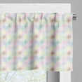 thumbnail image 5 of Ambesonne Modern Valance & Curtain, Circular Forms, 55"x24", Multicolor, 5 of 6