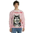 thumbnail image 4 of Happy Valentine's Day Alaskan Malamute holding flowers All Over Print 3D Sweatshirt Unisex Merch Alaska Mal Dog Lovers Gifts - 3005, 4 of 6