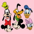 thumbnail image 2 of Girl's Mickey & Friends Buddies Lineup  Graphic Tee Light Pink Medium, 2 of 4