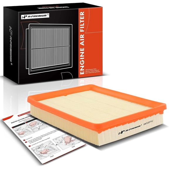 A-Premium Engine Air Filter Compatible with Hyundai Sonata 1999-2005 & Kia Magentis, Optima 2001-2006, 2.4L 2.5L 2.7L