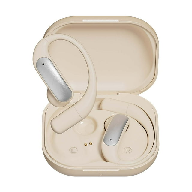 Open Ear Earbuds Real Time Language Translator with 140+ Language Support 7 Hour Battery IPX5 Sweat Resistant USB-C Charging Case