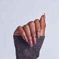 thumbnail image 3 of Broadway by Kiss Color Press On Nails Almond, ‘Ethereal Glow’, Purple, Medium, 28 Count, 3 of 11