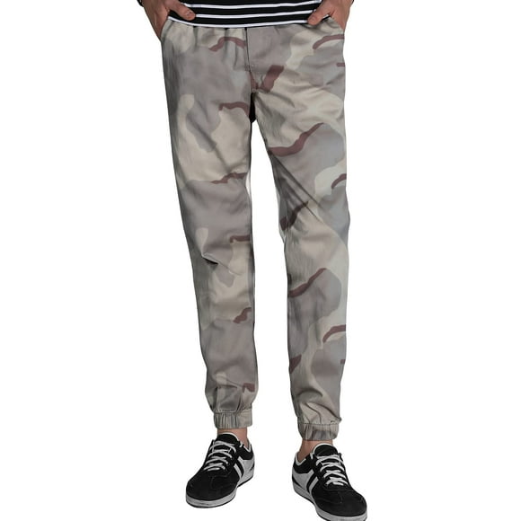 Pantalones deportivos Match Chino 30 Beige Camo para hombre