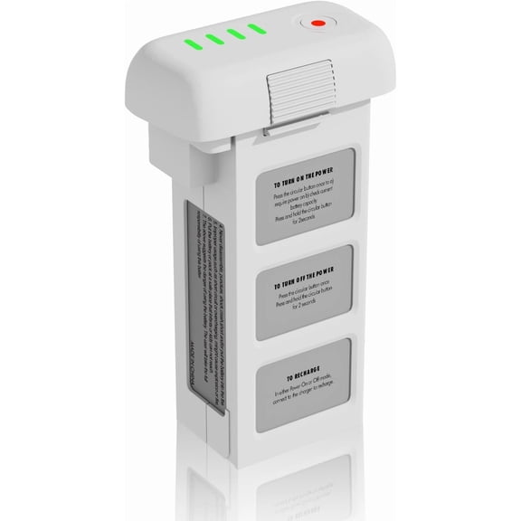 ECI Pro Intelligent Flight Battery PHA-3 – 15.2 V 4500 mAh LiPo 4S for DJI Phantom 3, Up to 24 Min Flight Time