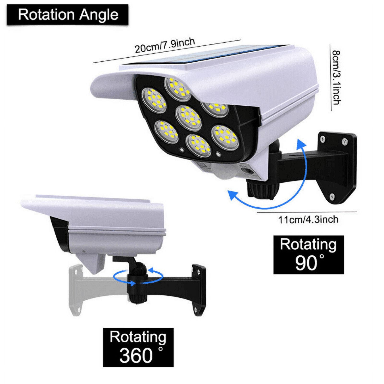 Boost Your Home Security With 77 LED Outdoor Solar Motion Sensor Flood Light!