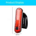 thumbnail image 2 of Accesorios para luz trasera de bicicleta, carga USB, iluminación nocturna brillante para bicicleta de montaña, luz trasera de advertencia 056LED, 2 of 5