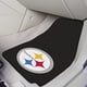 thumbnail image 2 of FANMATS - 5826 Alfombra para automóvil de nylon con logo NFL de los Pittsburgh Steelers, negra, 18x27, 2 of 2