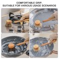 thumbnail image 4 of Cepillo para platos del hogar, cepillo multifuncional de cerdas suaves de madera para eliminar manchas de platos, herramienta para accesorios de limpieza de cocina, 4 of 5