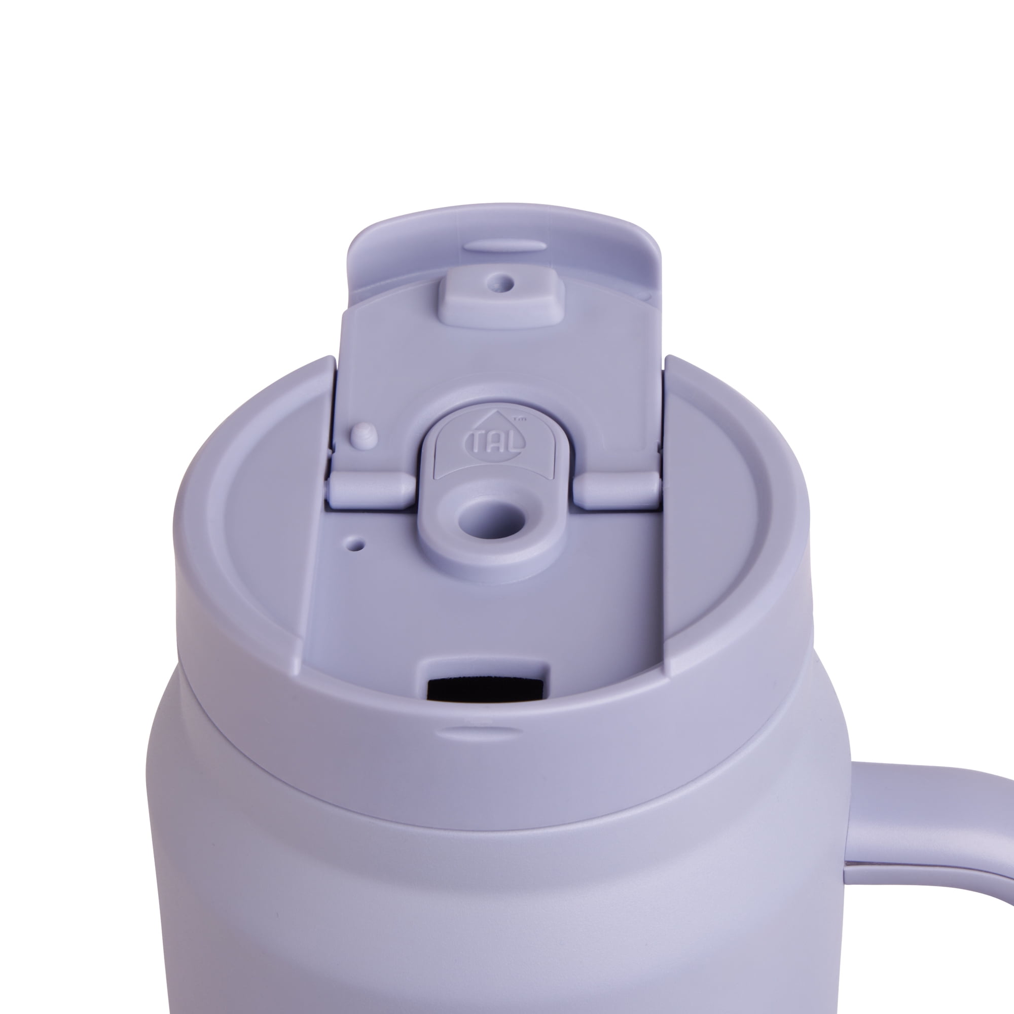 TAL Stainless Steel Hudson Tumbler with Straw 64 fl oz, Gray Blue