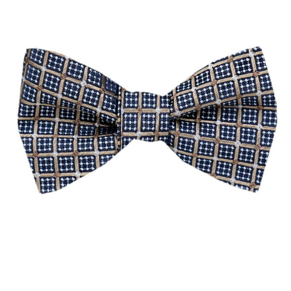 Mens Silk Pattern Dot Paisley Designer Self Tie Bow Tie