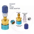 thumbnail image 5 of Adapter Quick Fitting Coupler For R134A To R1234YF High Low Side Adapter Fitting Connector Car Airconditioning Fitting Car Tools, 5 of 5