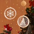 thumbnail image 4 of Hongchun Christmas Decorative Window Light, Lighted Window Xmas Decor Hanging String Lights For Outdoor Indoor Windows Pathway Patio Bedroom Party, 4 of 4