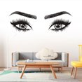 thumbnail image 1 of Feimajia - Adhesivo de pared extraíble con diseño de ojo de belleza para dormitorio y sala de estar, Py-3, 1 of 7
