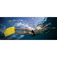 thumbnail image 3 of FINIS Foil Monofin Swim Fin in Yellow, Size XL, 3 of 6