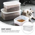 thumbnail image 4 of LOVEVER Multi-purpose Plastic Storage Box Pet Food Storage Container for Dogs and Cats, 4 of 8