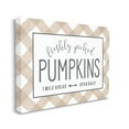 thumbnail image 3 of Stupell Industries Freshly Picked Pumpkins Country Farm Plaid Sign Graphic Art Gallery Wrapped Canvas Print Wall Art, Design by Lettered and Lined, 3 of 7