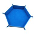 thumbnail image 3 of Bandeja de dados plegable Soporte de caja de almacenamiento multifuncional Dados hexagonales portátiles Baoblaze bandeja de dados, 3 of 8