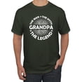 thumbnail image 1 of Wild Bobby, Grandpa Man Myth Legend Funny Dad Uncle Papa Dad Gift, Father's Day, Men Graphic Tee, Forest Green, XX-Large, 1 of 4