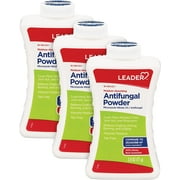 Leader Miconazole Antifungal Powder, Talc-Free, 2.5 oz, Pack of 3, Compare to Zeasorb