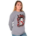 thumbnail image 3 of Kanji Style Betty Boop Classy Chic Women's Long Sleeve T Shirt Brisco Brands S, 3 of 6