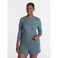 thumbnail image 2 of Avia Women’s SoftSculpt Top with Long Sleeves, Sizes XS-XXL, 2 of 6