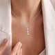 thumbnail image 3 of Collar SUFOPE Diamond para mujer con circonita cúbica, 3 of 7