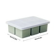 thumbnail image 3 of Iodue Ice Cube Mold Lce Grid Food Grade 6 Grid Ice Box Household Ice Ice Large Ice Block Grinding Tool With Cover, 3 of 4