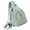 Green, variant on Convertible Anti Theft Shoulder Bag Ergonomic Backpack with Adjustable Strap For Hiking Cycling And City Exploration