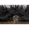 thumbnail image 5 of Contemporary Home Living 2.5' x 4.25' Handwoven Shag Wool Rectangular Area Throw Rug - Gray, 5 of 6