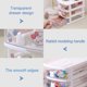 thumbnail image 3 of Linda Caja De Almacenamiento Para Niñas, Cajón De Almacenamiento De Escritorio De Múltiples Capas, Mango De Conejo Pequeño - Blanco, 3 of 5